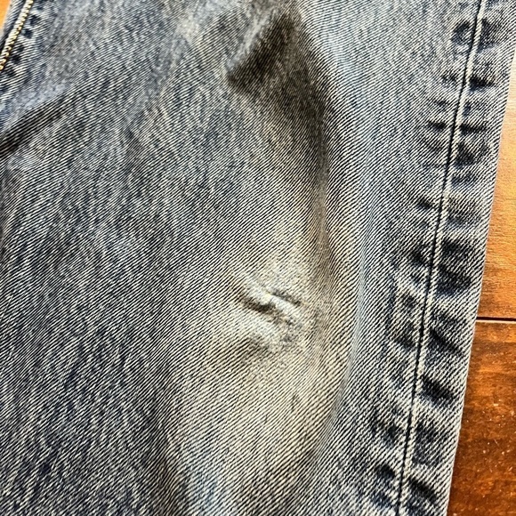 Levi’s 501 Button Fly Work Jean Men’s 36x34 FLAWED - Picture 6 of 11